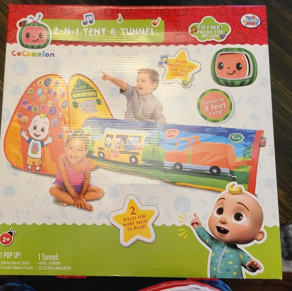CoComelon Other - CoComelon Pop-N-Play Tent and Tunnel